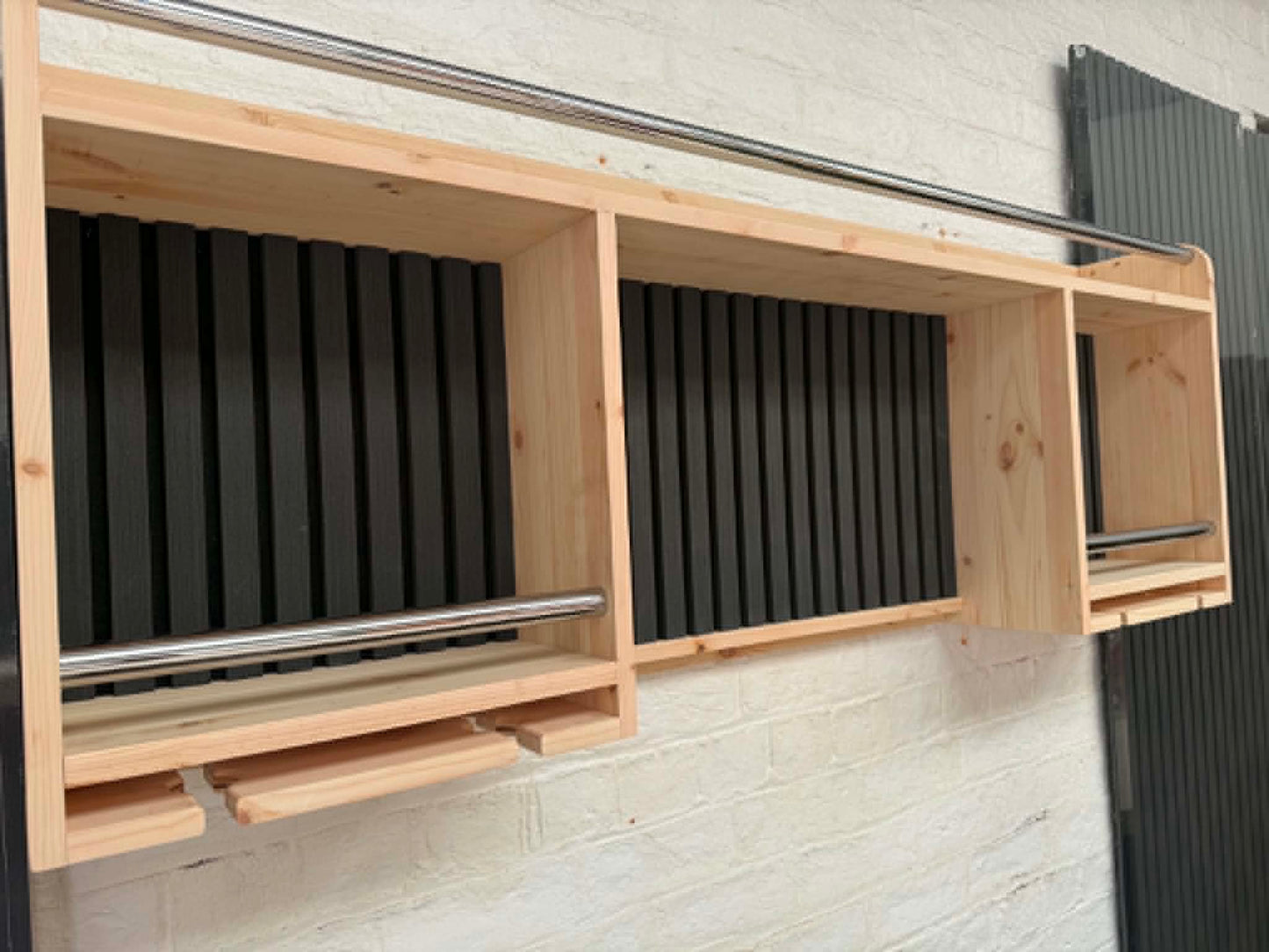 Handmade Wooden Wall Mounted Gin Bar/Shelves/ Man Cave